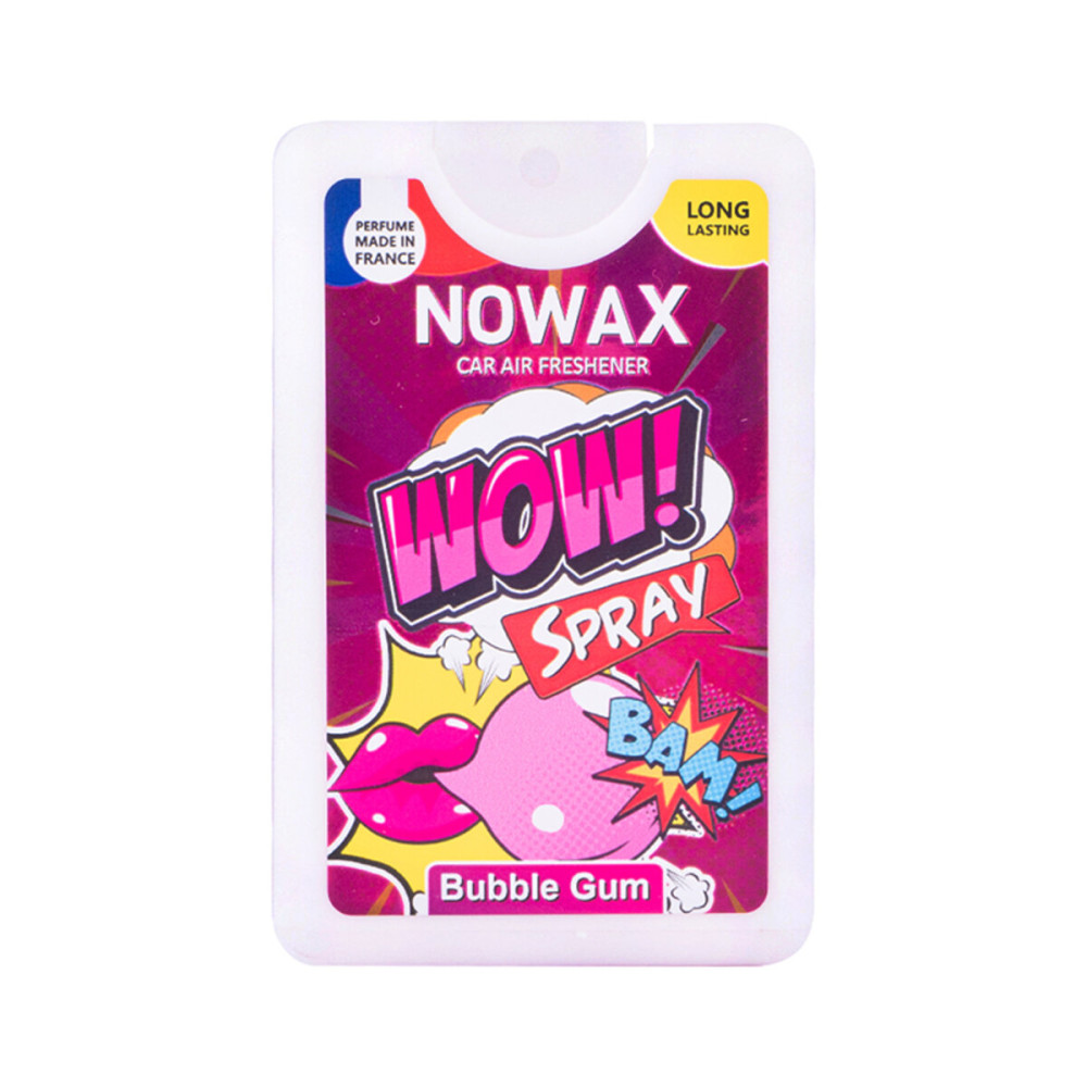 Ароматизатор повітря з розпилювачем Nowax WOW Spray 18мл Bubble Gum