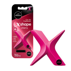 Ароматизатор на дефлектор Aroma Car X SHAPE 10г - CHERRY