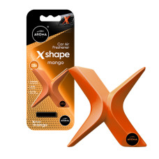Ароматизатор на дефлектор Aroma Car X SHAPE 10г - MANGO