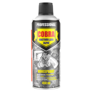Смазка консервант для оружия Nowax Professional Weapons Preservative Cobra, 450мл
