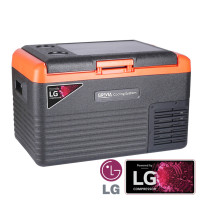 Холодильник автомобильный Brevia 30л (компрессор LG) 22515