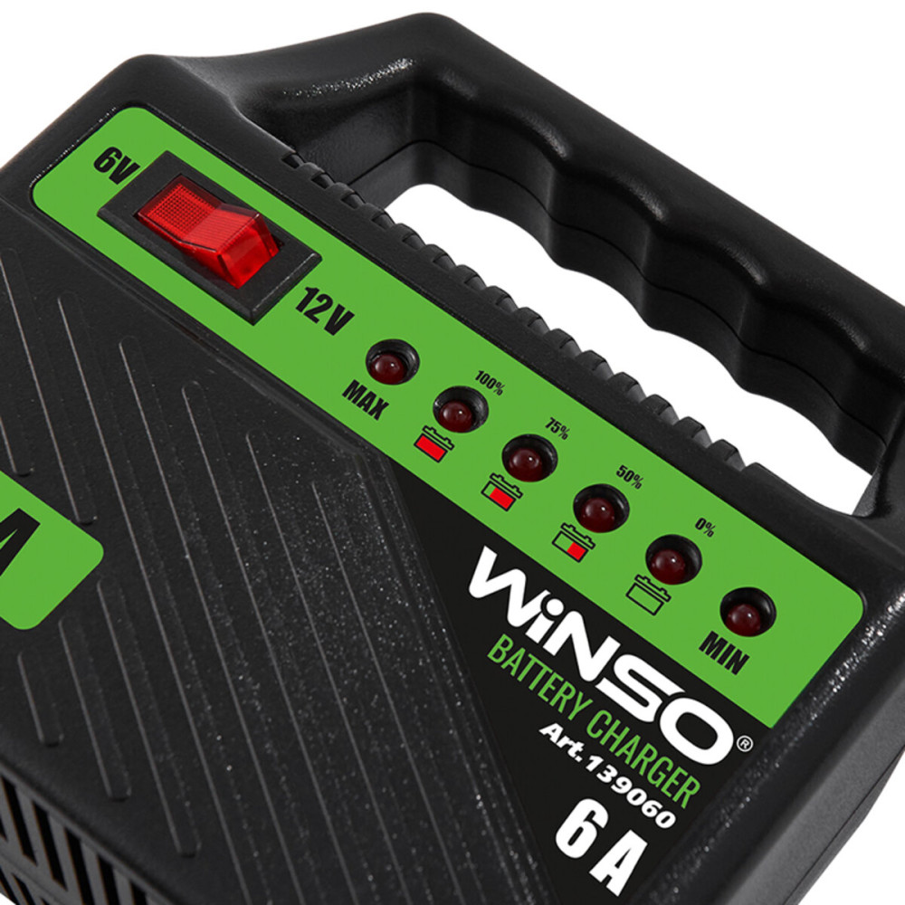 Зарядное устройство АКБ Winso 6/12V, 6A