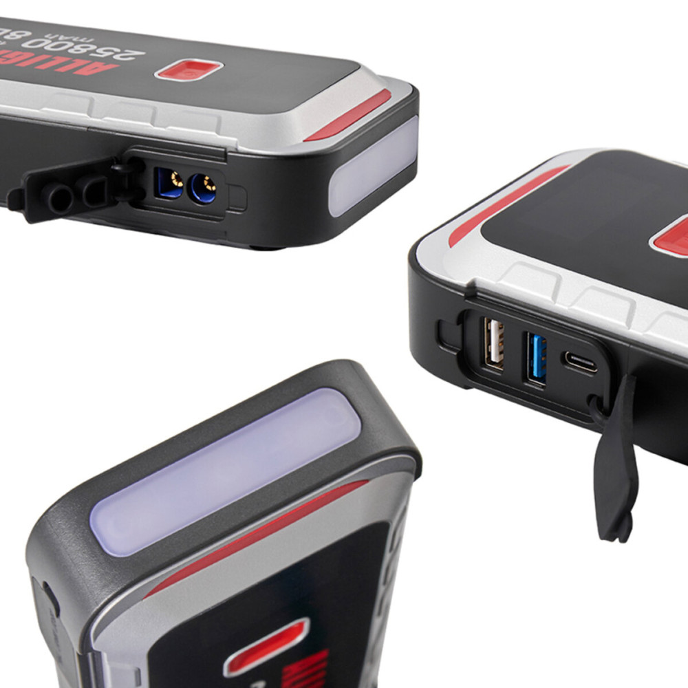 Пусковое устройство Alligator Jump Starter 1500A/2500A 25800mAh со Smart-клемами