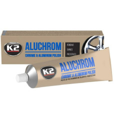 Паста для полірування хром. деталей K2 ALUCHROM, 120г