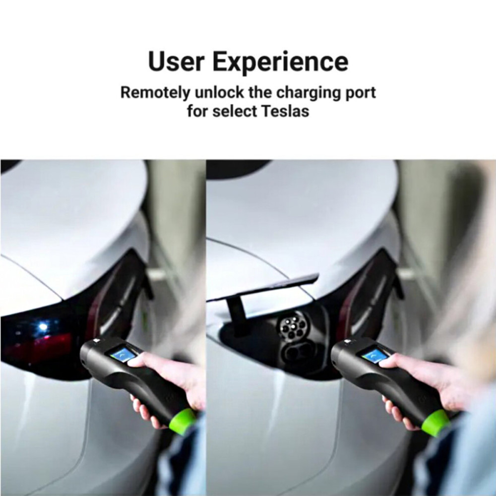 Мобільний зарядний пристрій Green Cell Habu EV 11кВт 7м Type-2 для CEE, 16А Wallbox 2в1 з додатком GC