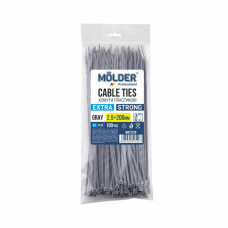 Хомути Molder пластикові сірі 2,5x200, 100шт