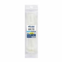 Хомуты Molder пластиковые белые 4.8x300, 100шт