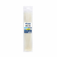 Хомуты Molder пластиковые белые 4.8x350, 100шт