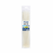 Хомуты Molder пластиковые белые 4.8x350, 100шт