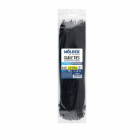 Хомуты Molder пластиковые черные 4.8x300, 100шт