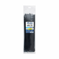 Хомуты Molder пластиковые черные 4.8x350, 100шт