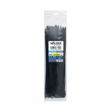 Хомуты Molder пластиковые черные 4.8x350, 100шт
