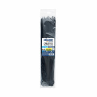 Хомуты Molder пластиковые черные 4.8x380, 100шт
