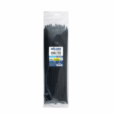 Хомуты Molder пластиковые черные 7.6x450, 100шт