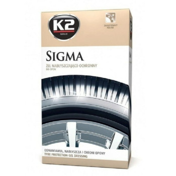Гель для полировки и ухода за шинами K2 SIGMA, 500мл Гель для полировки и ухода за шинами K2 SIGMA, 500мл