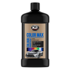 Поліроль восковий для кузова K2 Color Max чорний 500мл