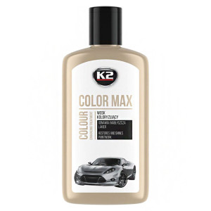 Поліроль восковий для кузова K2 Color Max білий 250мл