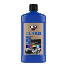Поліроль восковий для кузова K2 Color Max синій 500мл