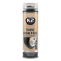 Герметик для устранения проколов шин K2 Tire Doctor аэрозоль 500мл
