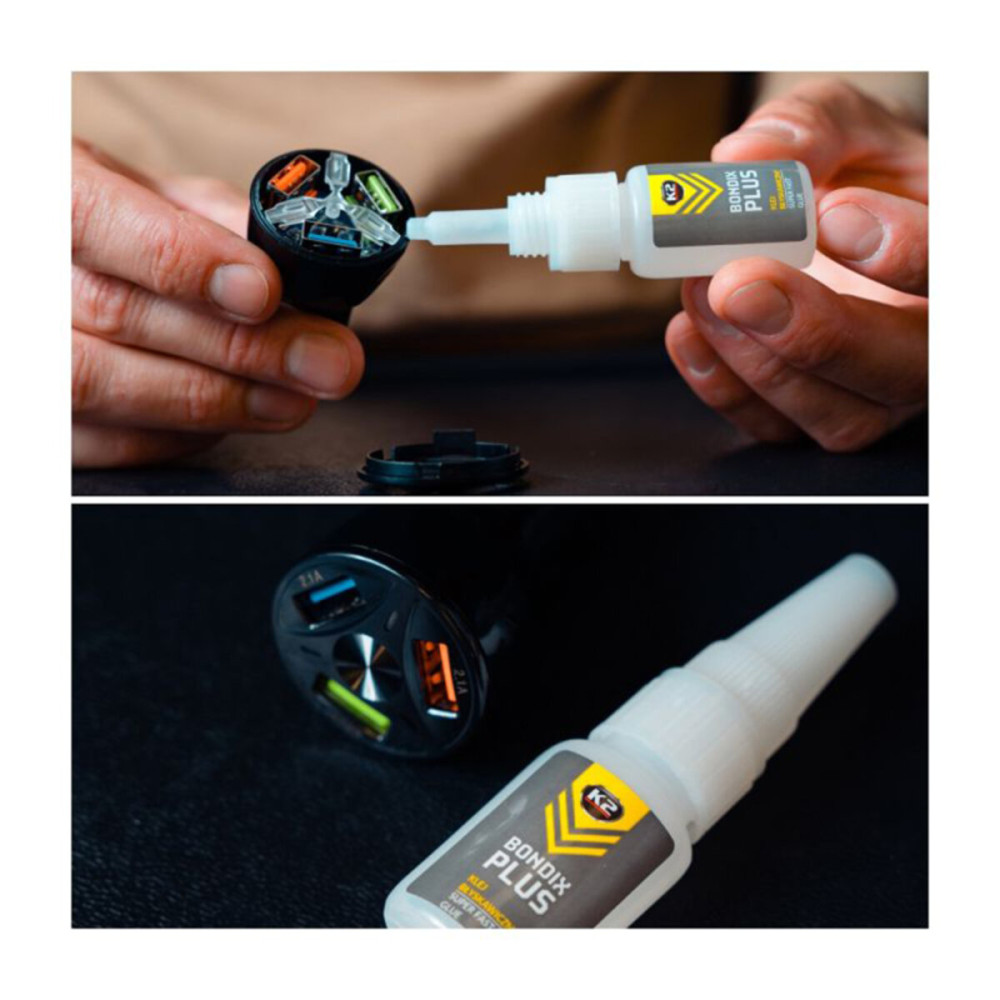 Суперклей K2 BONDIX PLUS 15сек, 10г