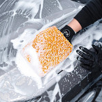 Губка-перчатка из микрофибры для ручной мойки автомобиля K2 Wash Mitt