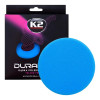 Губка для полировки K2 Duraflex жесткая голубая 150*25мм на липучке