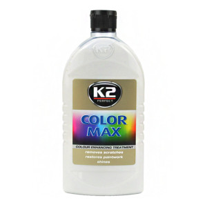Полироль восковой для кузова K2 Color Max белый 500мл