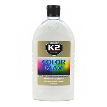 Полироль восковой для кузова K2 Color Max белый 500мл Полироль восковой для кузова K2 Color Max белый 500мл