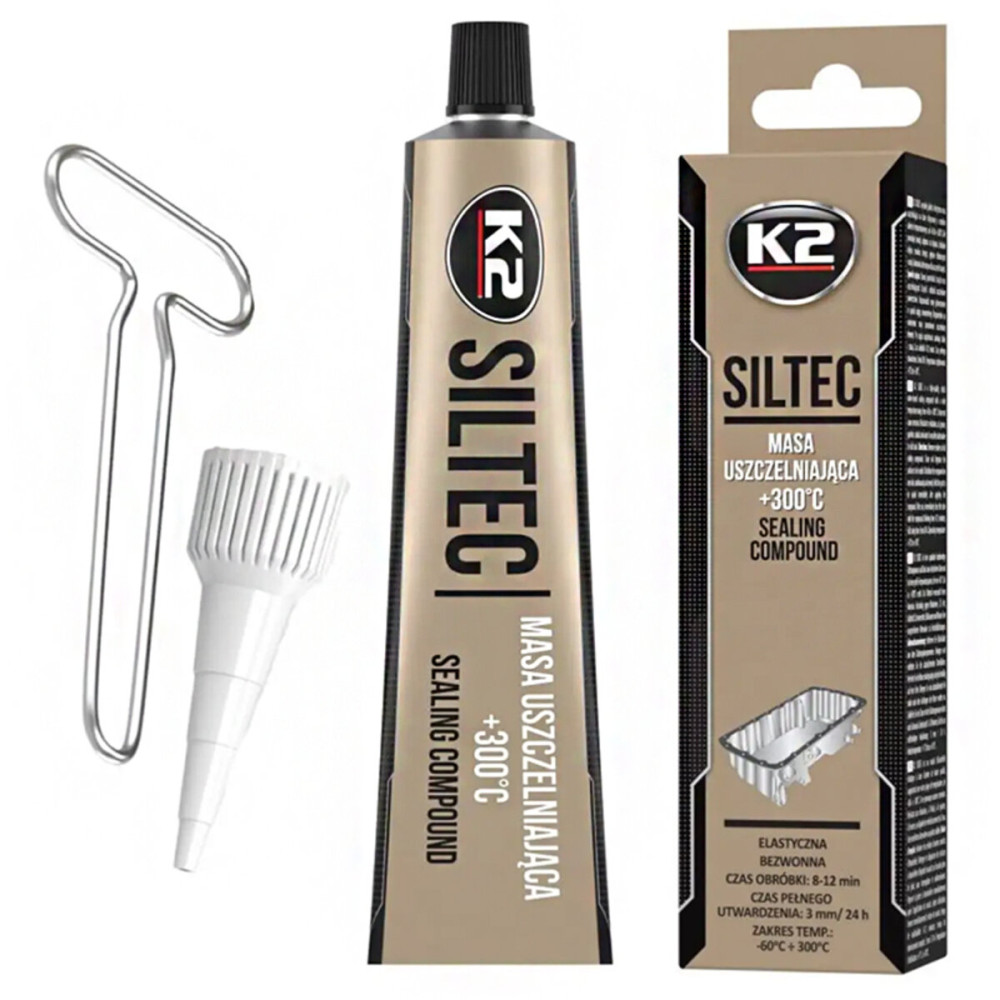 Герметик силиконовый K2 Siltec 90г