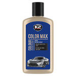 Поліроль восковий для кузова K2 Color Max синій 250мл