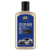 Полироль восковой для кузова K2 Color Max синий 250мл