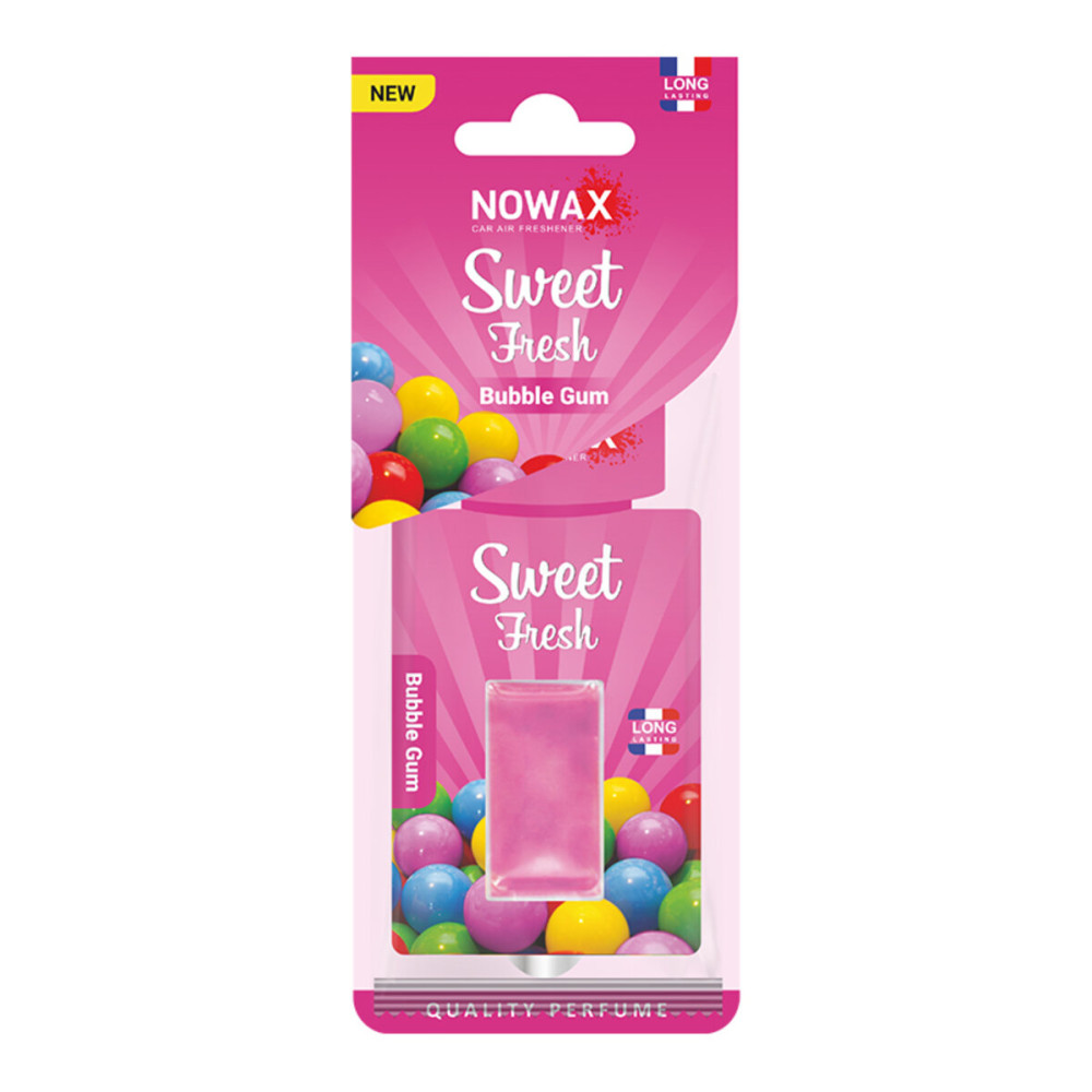 Ароматизатор мембранний Nowax Sweet Fresh - Bubble Gum