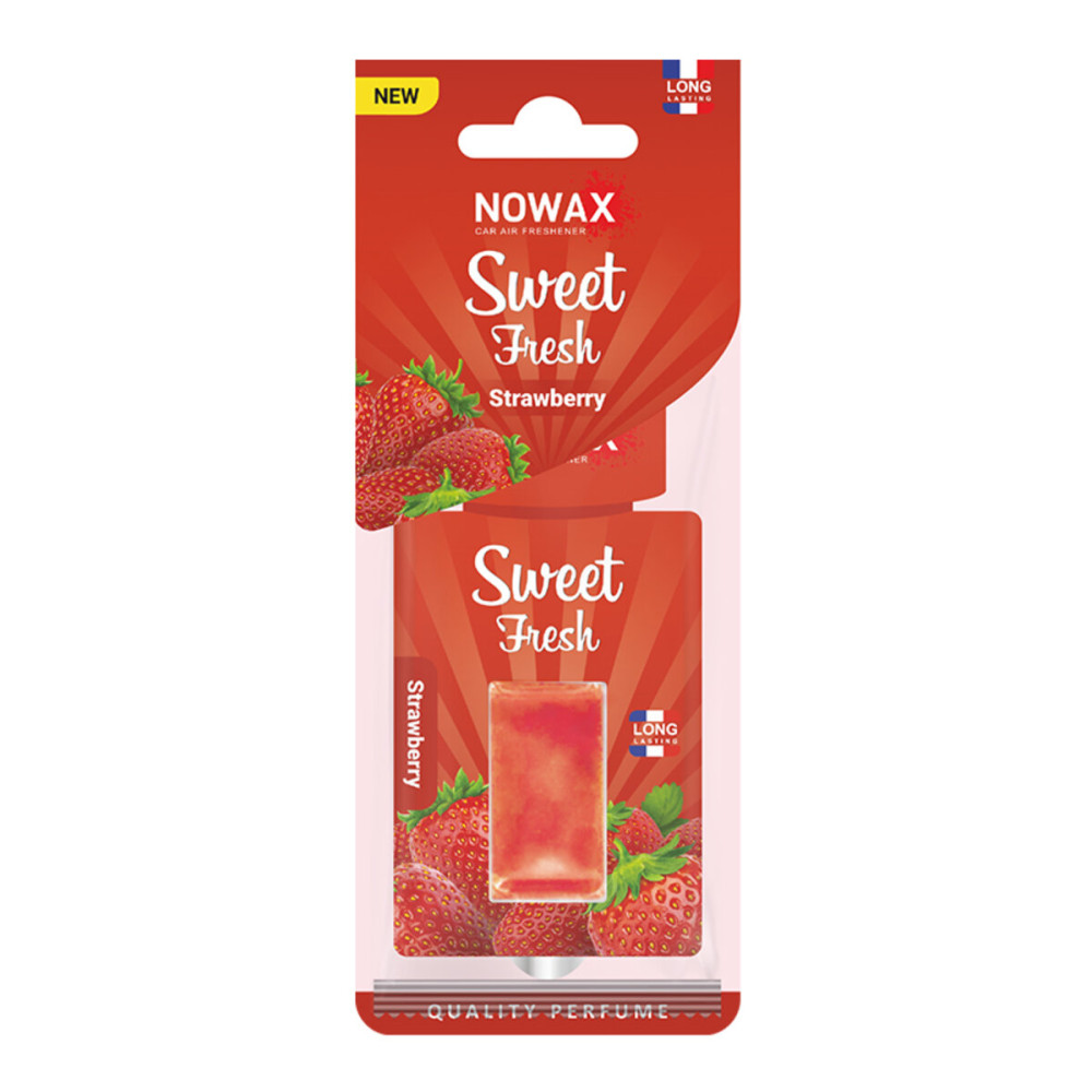 Ароматизатор мембранний Nowax Sweet Fresh - Strawberry