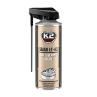 Смазка для подшипников K2 Wheel Bearing жидкая литиевая прозрачная аэрозоль 400мл