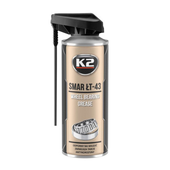Смазка для подшипников K2 Wheel Bearing жидкая литиевая прозрачная аэрозоль 400мл