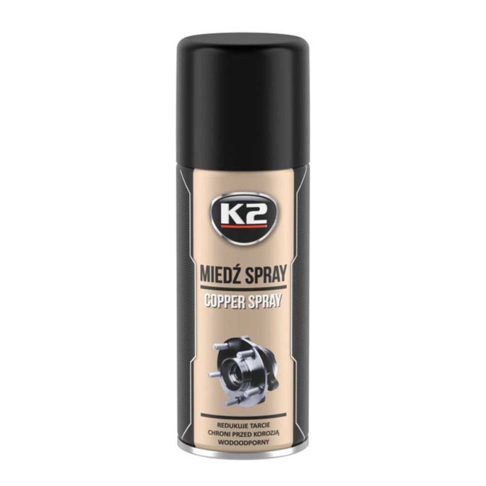 Смазка универсальная K2 PRO Copper Spray жидкая медная коричневая аэрозоль 400мл
