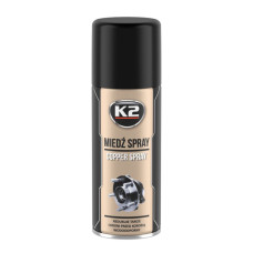 Змазка універсальна K2 PRO Copper Spray рідка мідна коричнева аерозоль 400мл