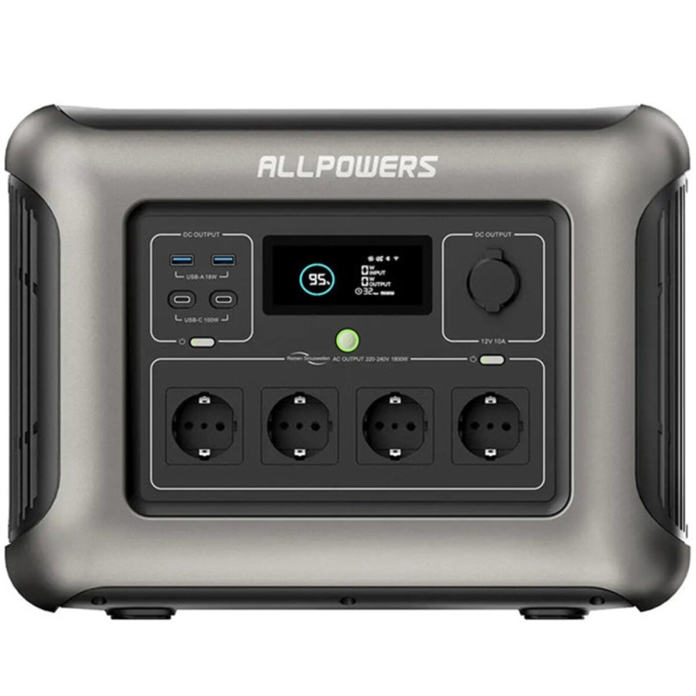 Портативна зарядна станція ALLPOWERS R1500 1800Вт LiFePO4