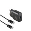 Сетевое зарядное устройство Brevia ePower PD20W + кабель USB-C to USB-C 1м черный