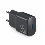 Сетевое зарядное устройство Brevia ePower PD25W USB-C черный