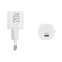 Сетевое зарядное устройство Brevia ePowerGaN PD20W USB-C белый