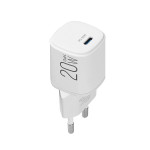 Сетевое зарядное устройство Brevia ePowerGaN PD20W USB-C белый