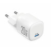Сетевое зарядное устройство Brevia ePowerGaN PD20W USB-C белый