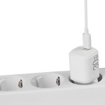 Сетевое зарядное устройство Brevia ePowerGaN PD30W USB-C белый