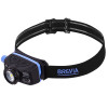 Фонарь налобный Brevia 400Lm, 5W LED, Zoom, Sensor, 1400mAh IP65