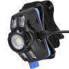 Фонарь налобный Brevia 400Lm, 5W LED, Zoom, Sensor, 1400mAh IP65