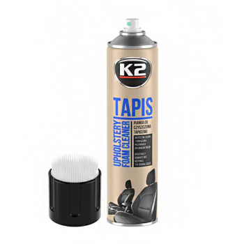 Средство для чистки тканей (аэрозоль) со щеткой K2 TAPIS + BRUSH, 600мл Средство для чистки тканей (аэрозоль) со щеткой K2 TAPIS + BRUSH, 600мл