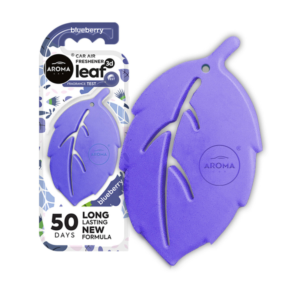 Ароматизатор Aroma Car Leaf 3D - Blueberry