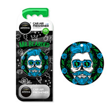 Ароматизатор Aroma Car Polymer Circle Mr.Bearded - Coral