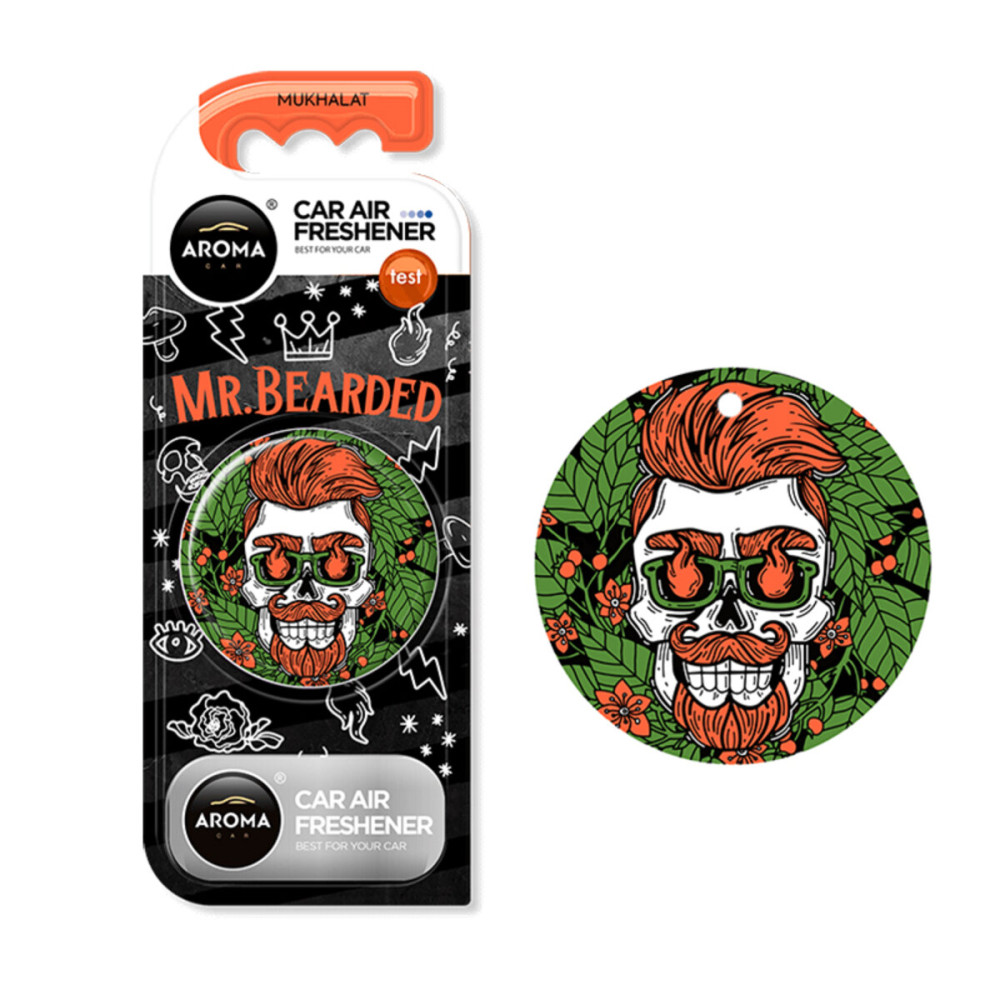 Ароматизатор Aroma Car Polymer Circle Mr.Bearded - Mukhalat